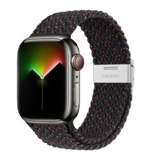 NEW Adjustable Black Unity Braided Solo Loop For Apple Watch